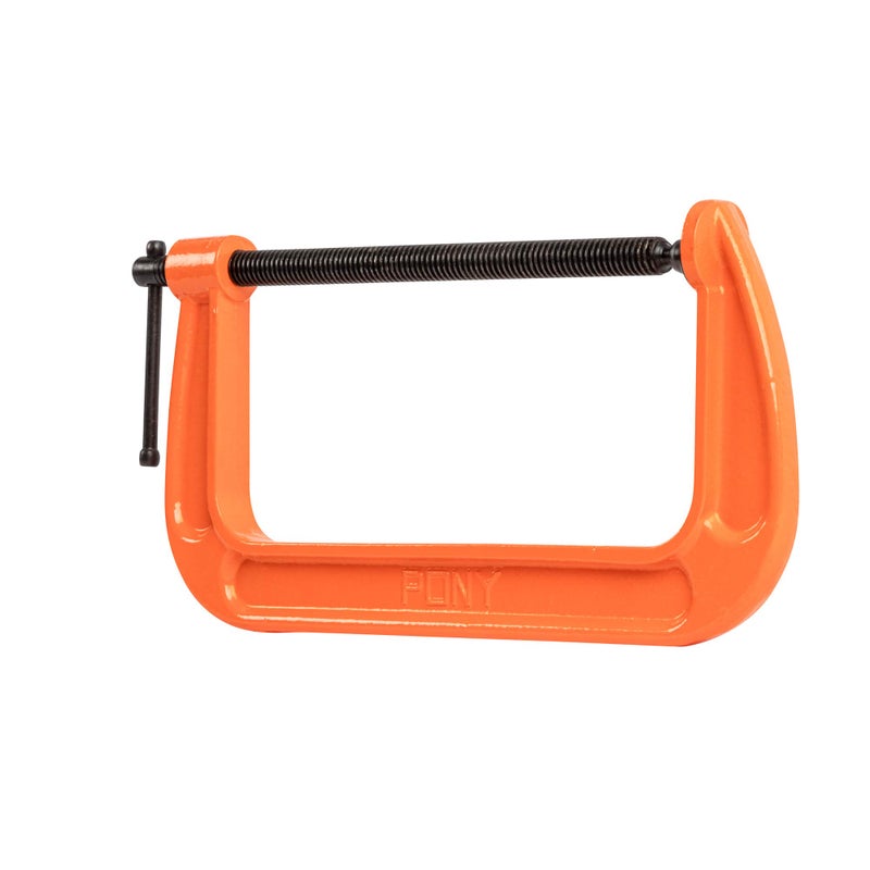 Pony Jorgensen 2680 8-Inch C-Clamp, Orange - Image 3
